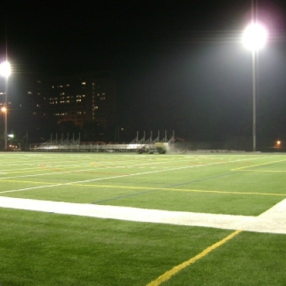 stadium night artificial grass synthetic turf light dark white line