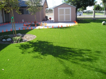 Synthetic Lawn Looks So Real with S Blade-90 Syn-Turf!