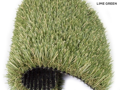 Synthetic Turf Sample 3-color blades, diamond blade. Natural Blend grass product.
