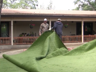Artificial grass installation contractors