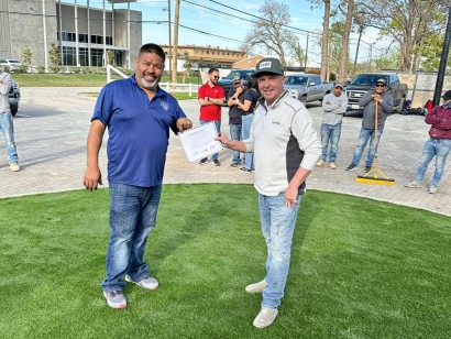 Dallas, Texas Global Syn-Turf synthetic turf training session & certification event