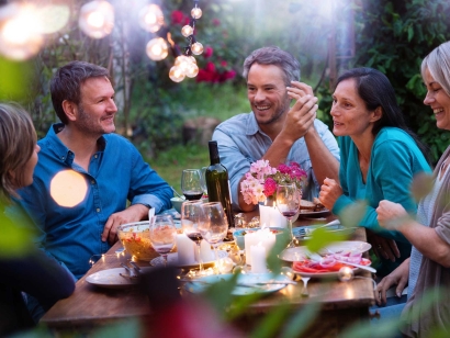 Planning an outdoor party with friends and family