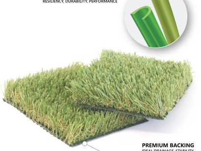 Pet Artificial Turf U-Blade shape, Premium backing, U Blade, Free Samples. Pet Turf.